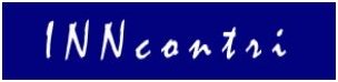 Logo INNcontri - Schriftzug blau Rahmen weiß 2pxl